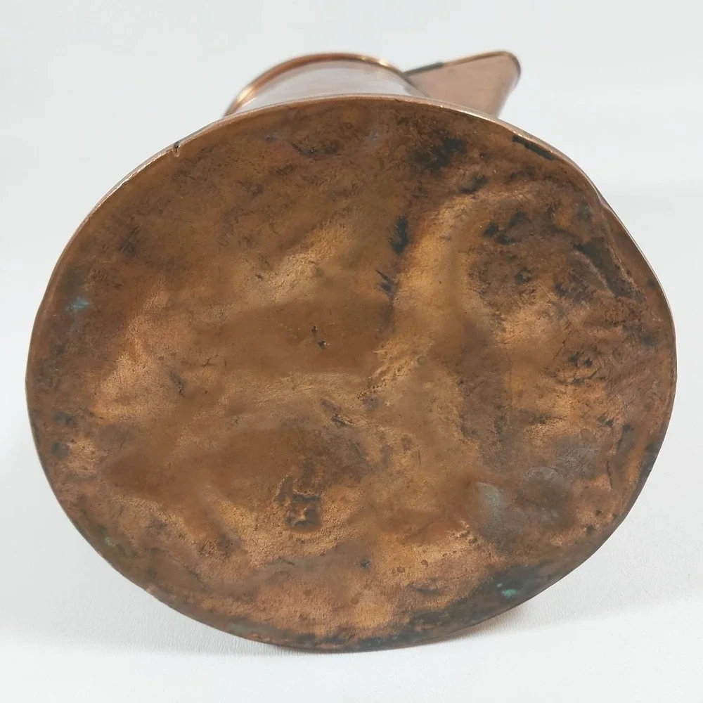 Antique Vintage Wood‎ Handle Copper Coffee Pot